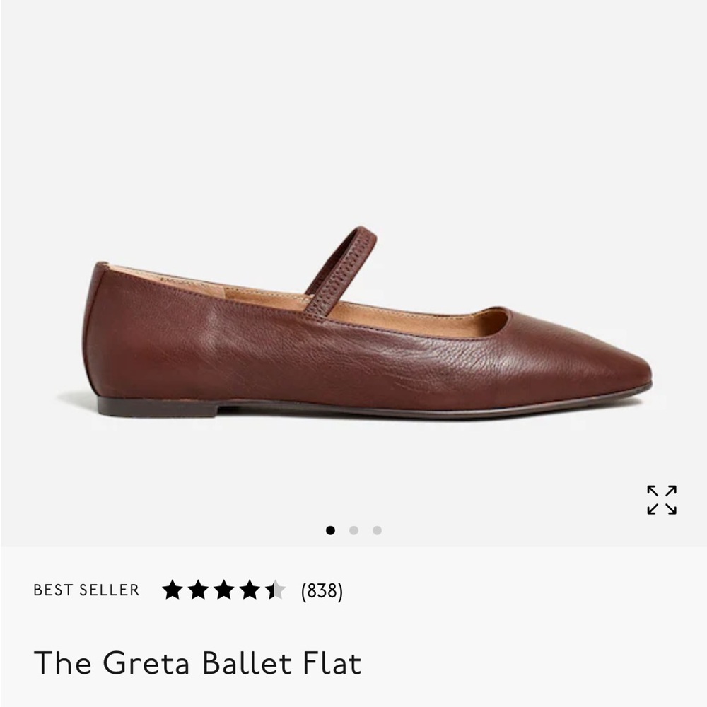 Madewell Chocolate Ballet Flats